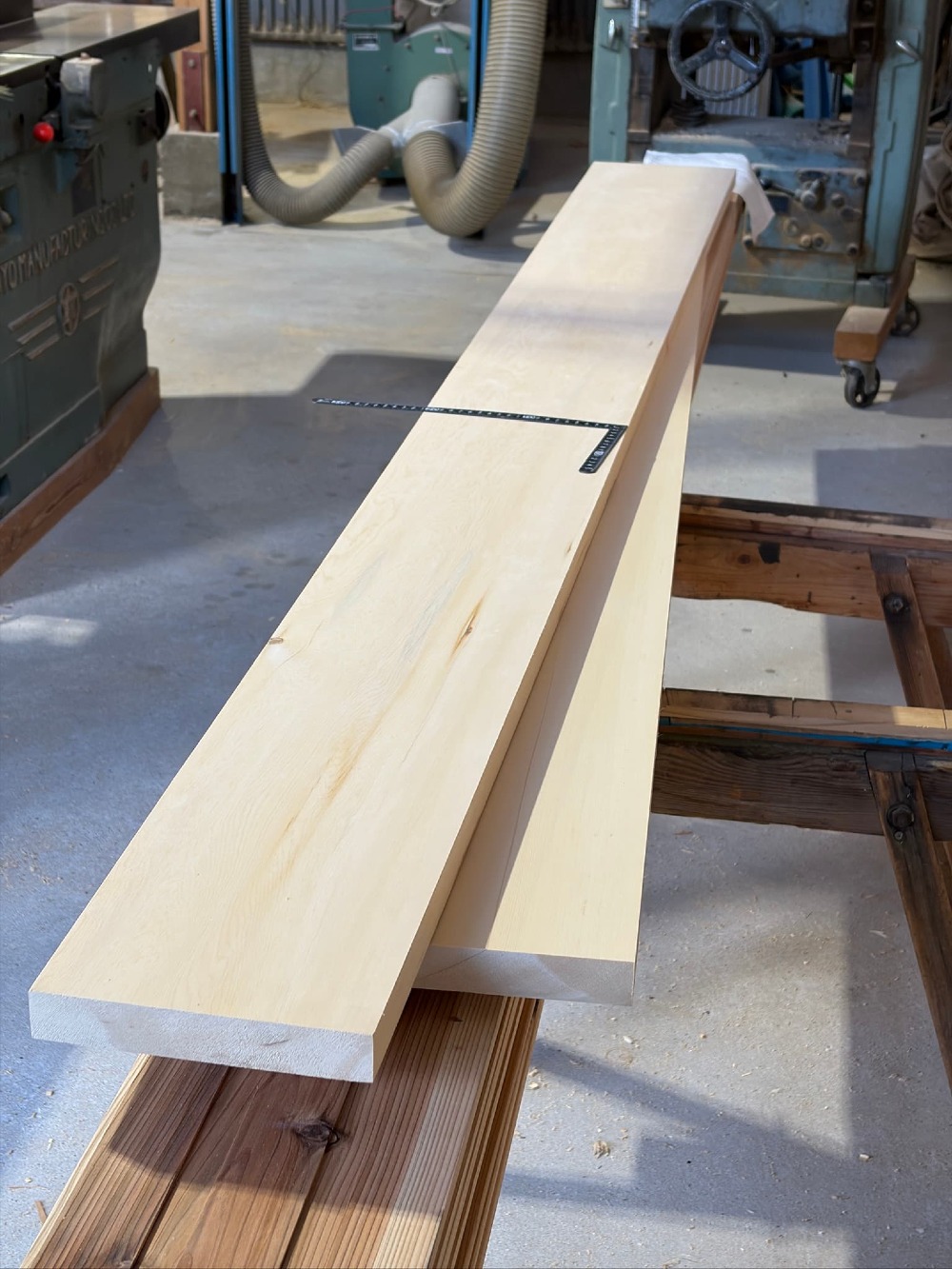 耐水性に優れたヒバ材破風板