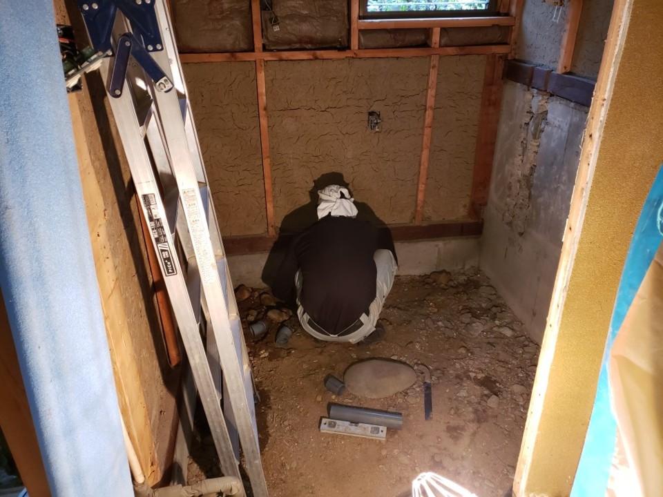水道屋さんが来てくれました。ありがとうございます。
