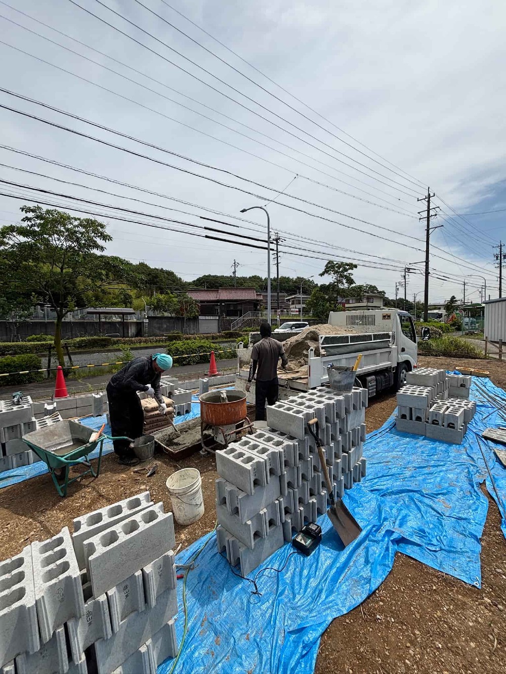 ブロック積み