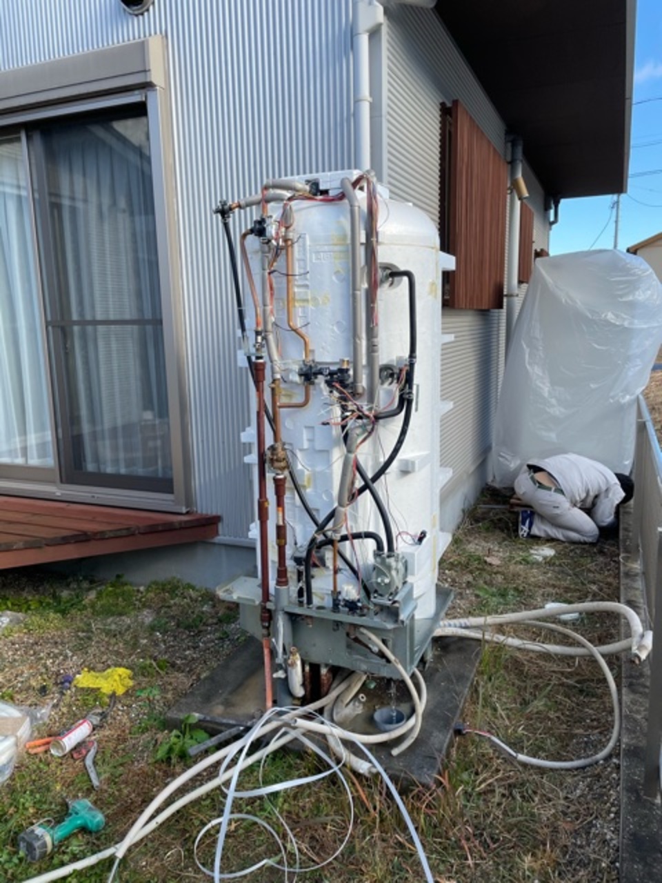 エコキュートが故障したので交換しました（白井）