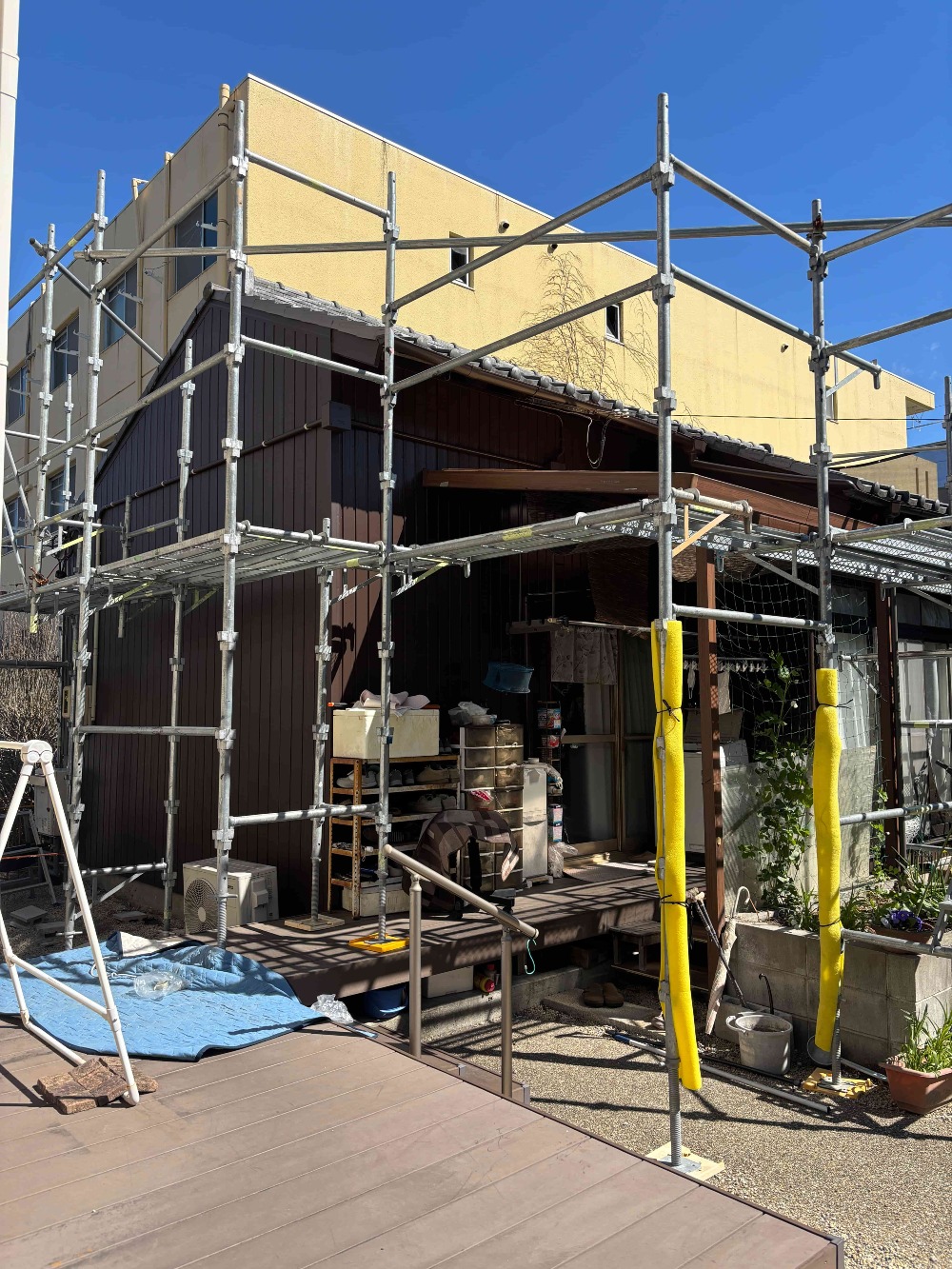 板金、塗装工事が完了しました。