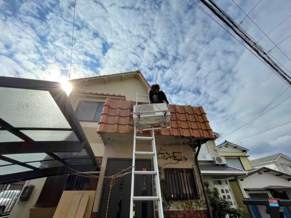 T様邸・屋根改修現場です