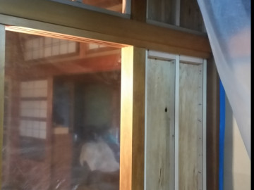 2通り目の耐震壁作成を行いました。