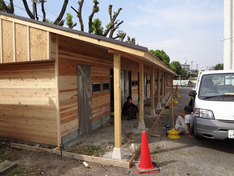 【リフォーム】愛知県立昭和高校・クラブハウス再生工事