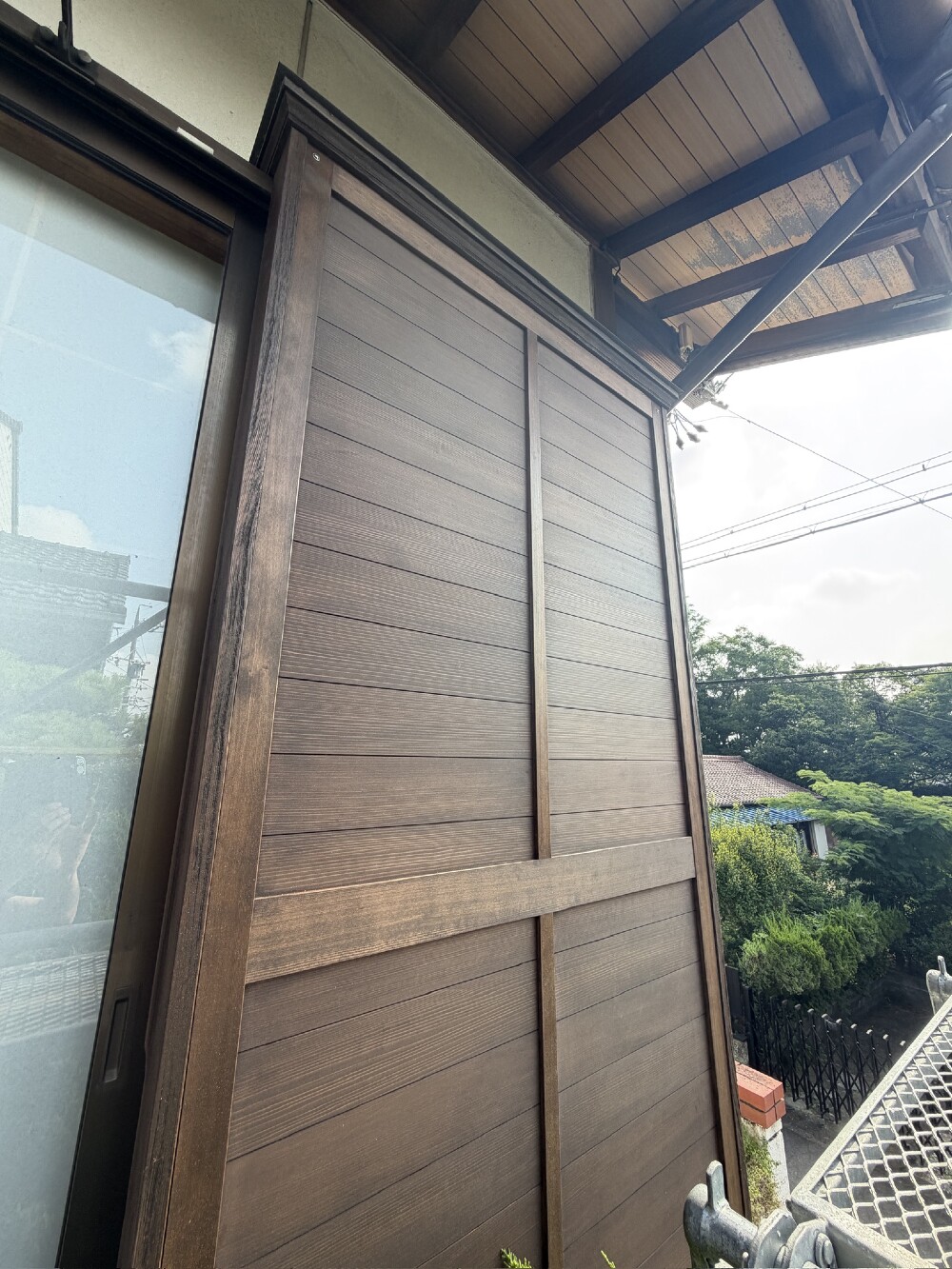 木製戸箱取り付
