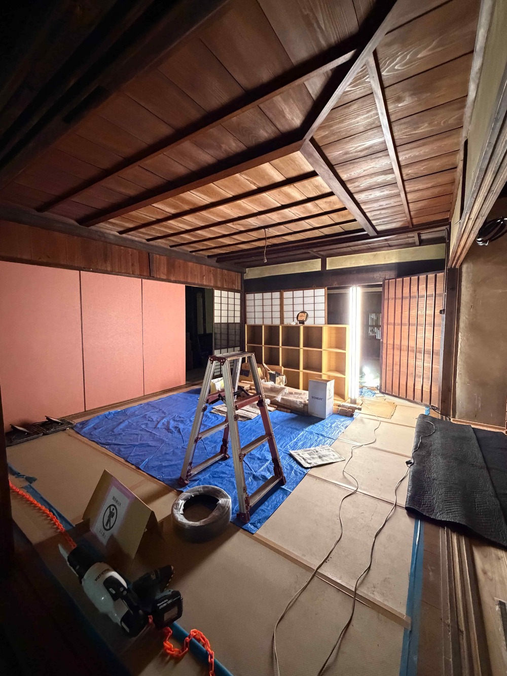 建具も納まり、良い感じに仕上がっています