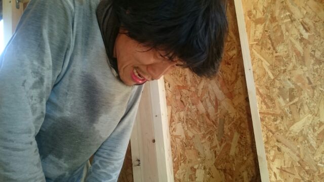 解体中の寺やん！ありがとさん。