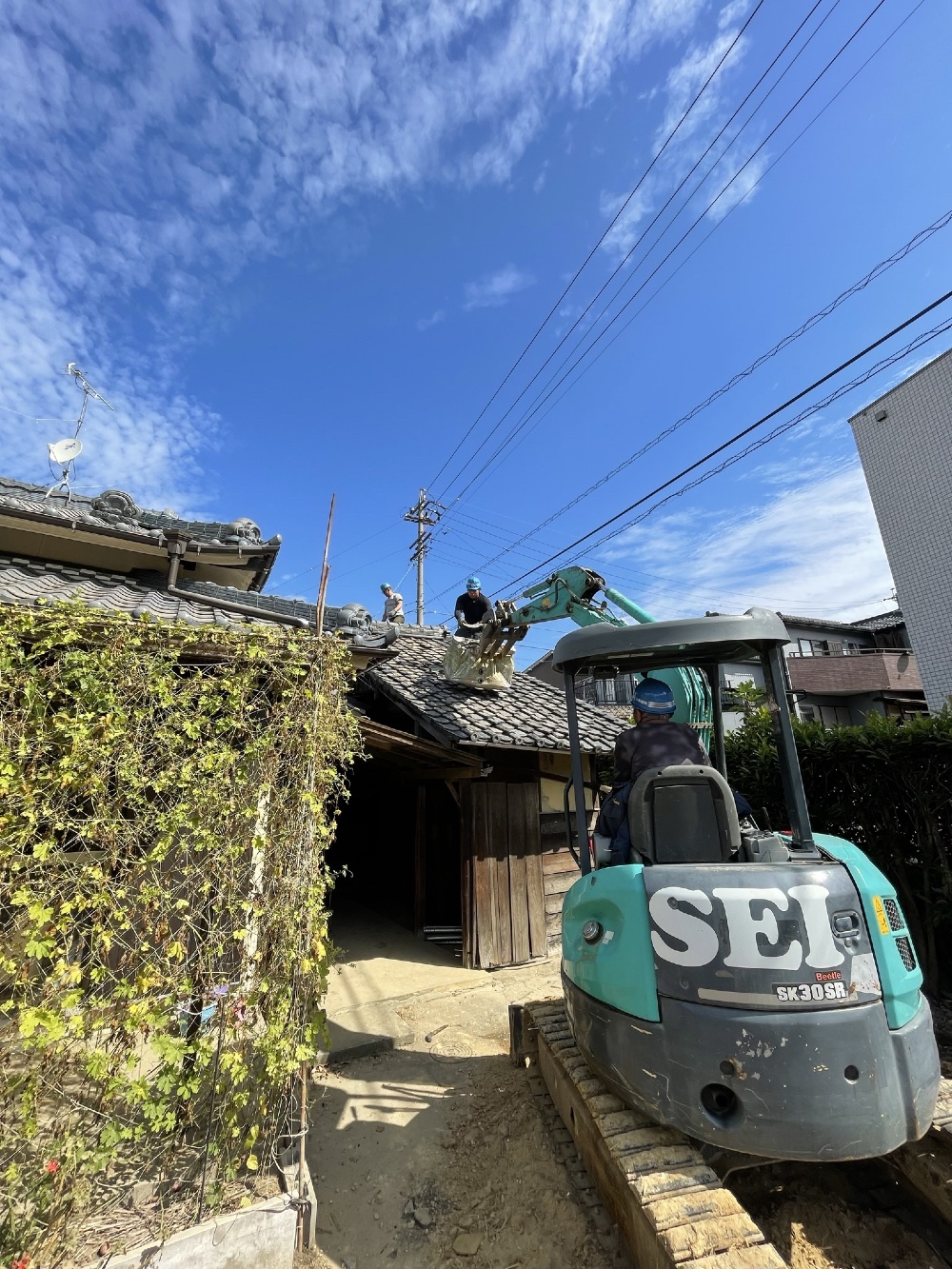 解体継続中
