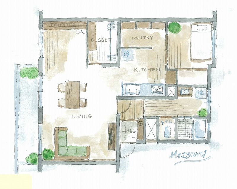 中川区　団地　マンションリフォーム　見学会　完成しました