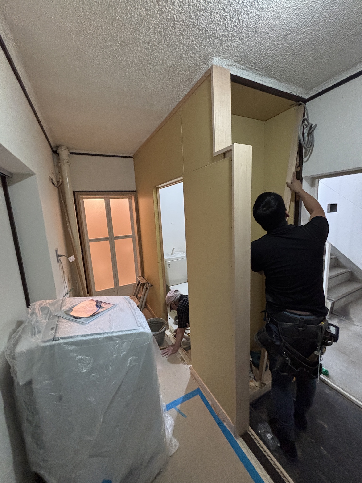新しい壁