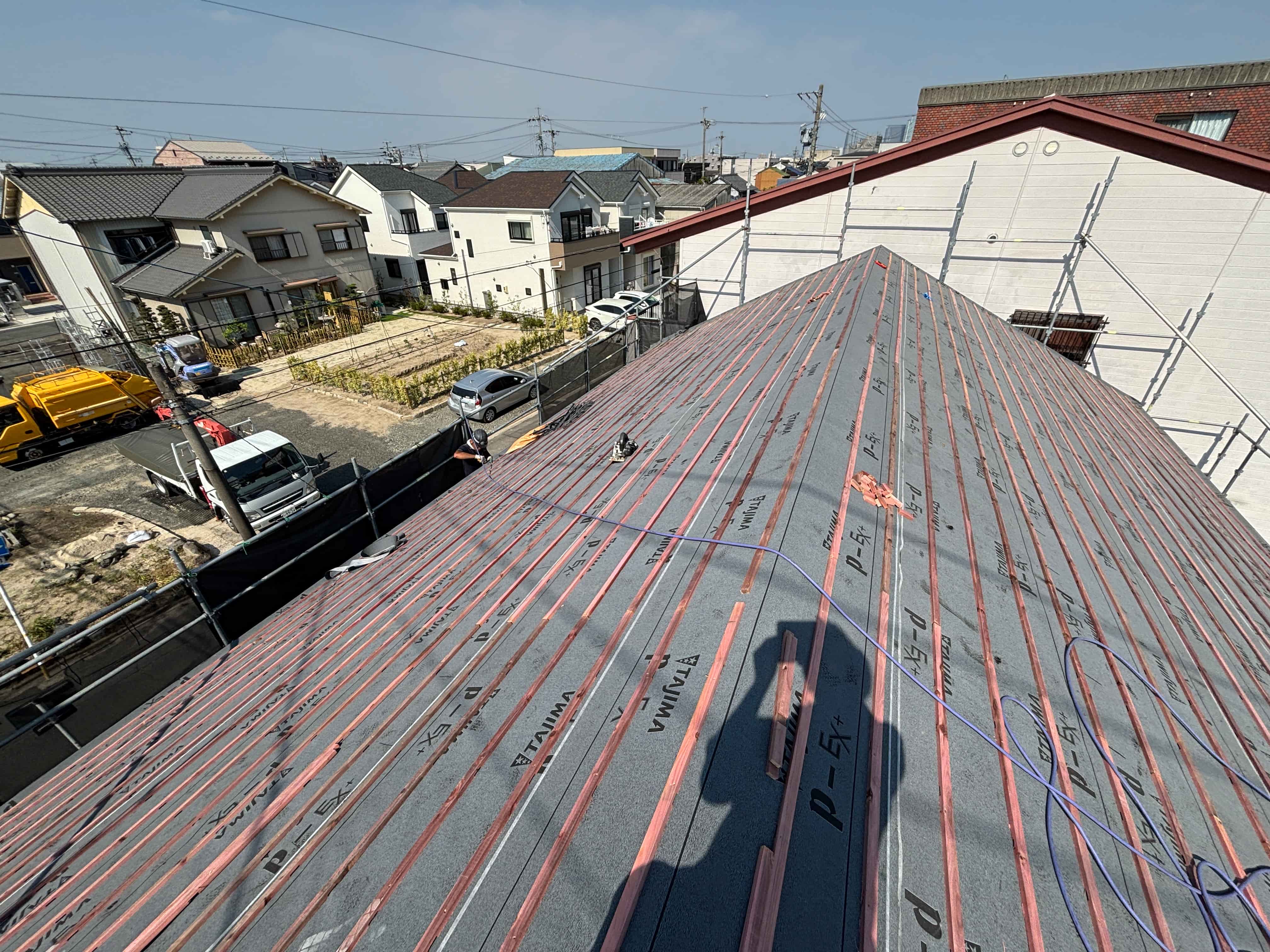 屋根下地工事