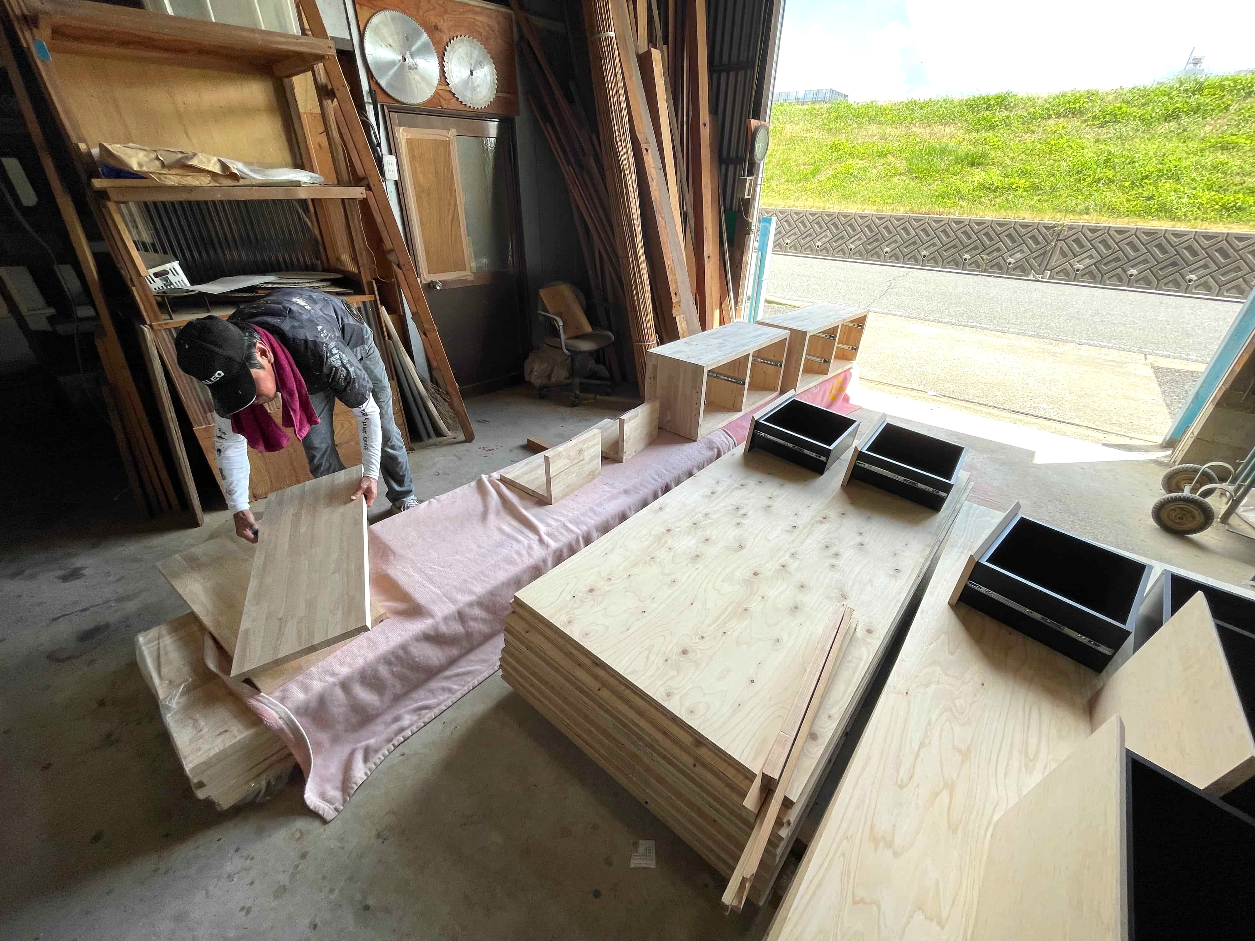 家具制作風景