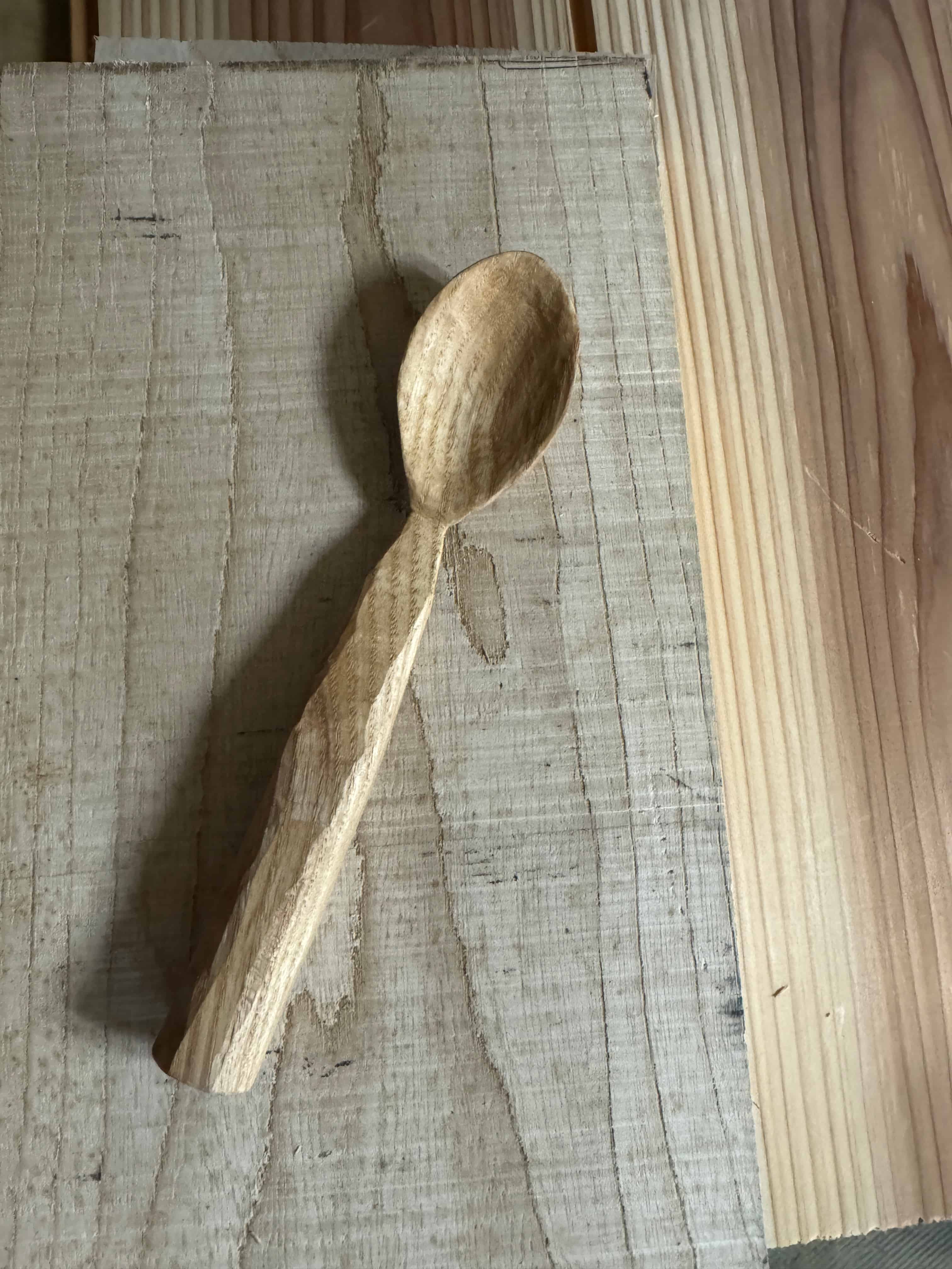 端材から作られたスプーン
